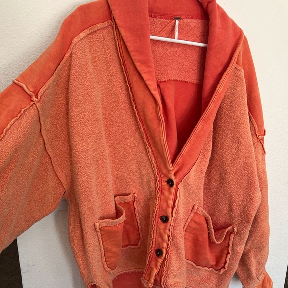 Free People Jordan Reverse Fleece Shacket - Picture 9 of 11